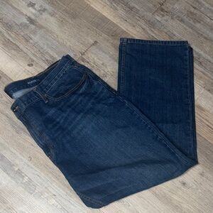 Nautica Men's Dark Blue Relaxed Jeans